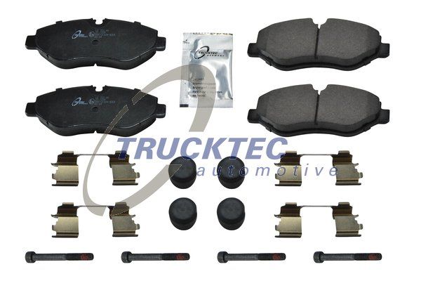 TRUCKTEC AUTOMOTIVE Комплект тормозных колодок, дисковый тормоз 02.35.196